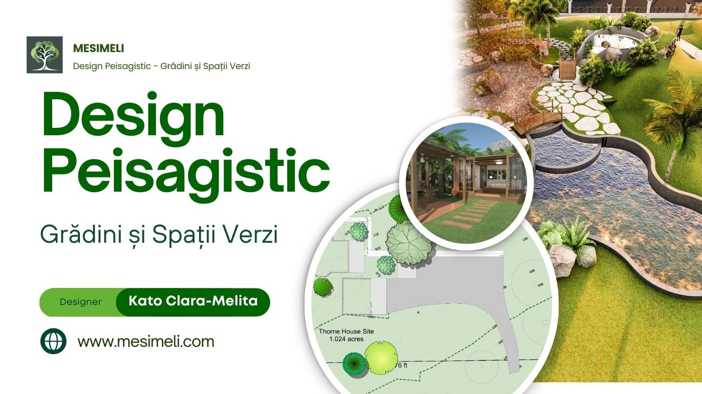 Design Peisagistic - Design Grădini și Spații Verzi
