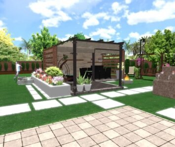 Design grădină Chișineu Criș