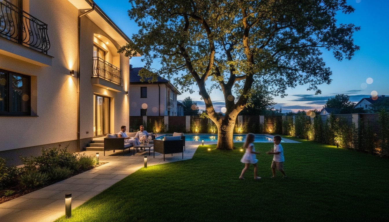 Iluminat Exterior în Timișoara: Ghid de Proiectare pentru o Grădină Magică în 2026