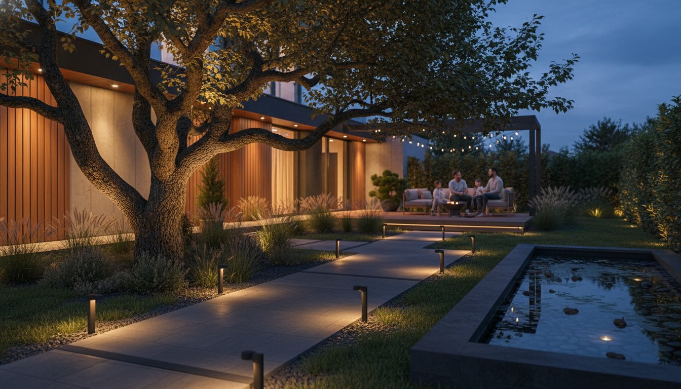 Plan de iluminat exterior grădină Timișoara: Ghid de proiectare 2026